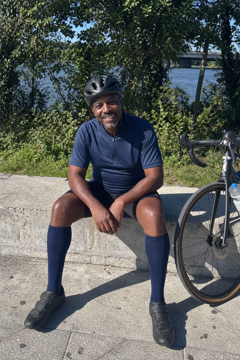 Customer photo review of Compression Socks for Men Everyday