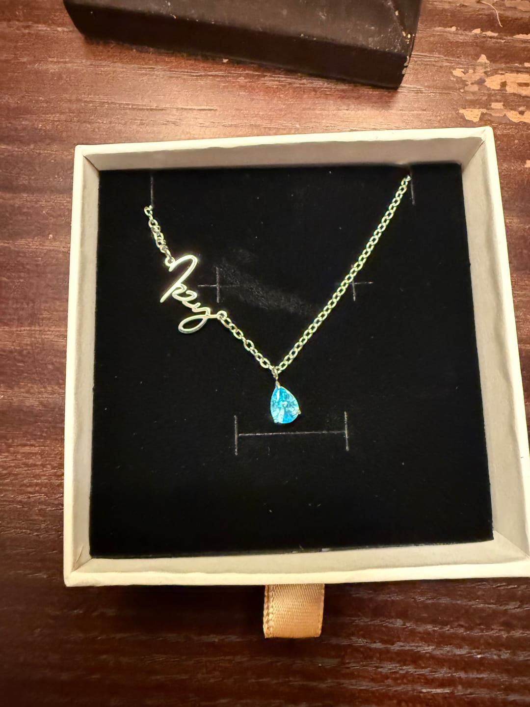 Customer photo review of Lucce Signature Necklace