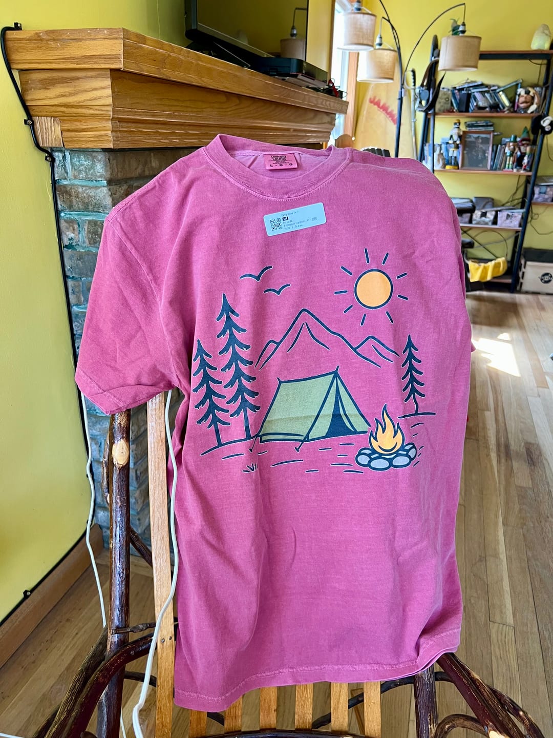 Customer photo review of Basecamp T-Shirt