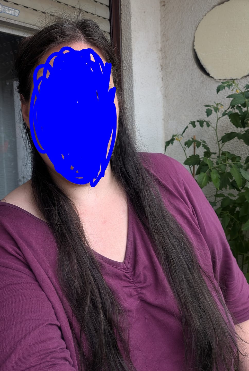 Customer photo review of Mattie Royal Navy - Vegan Semi-Permanent Direct Dye Hair Color Cream 210 ml