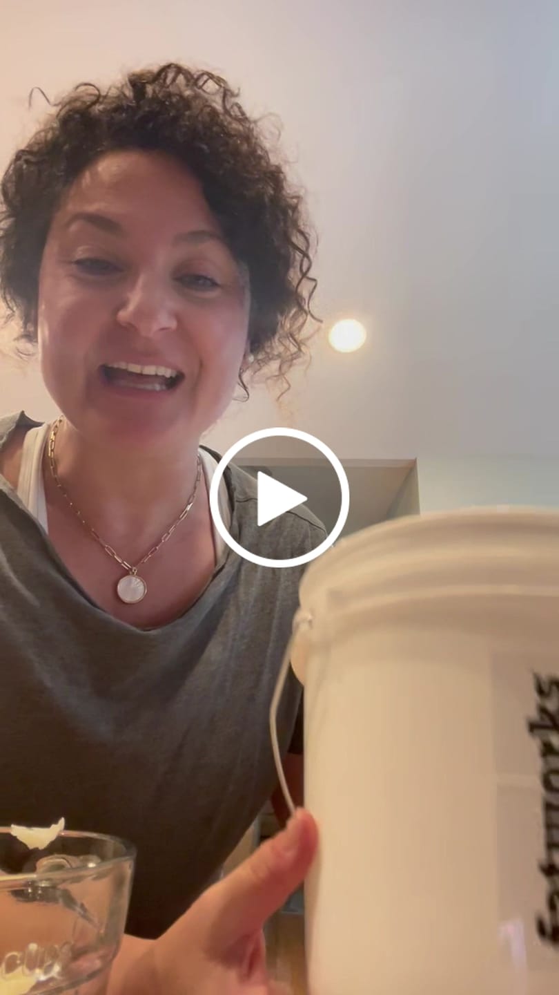 Customer video review of The Bucket- 1 Gallon Grass Fed Tallow