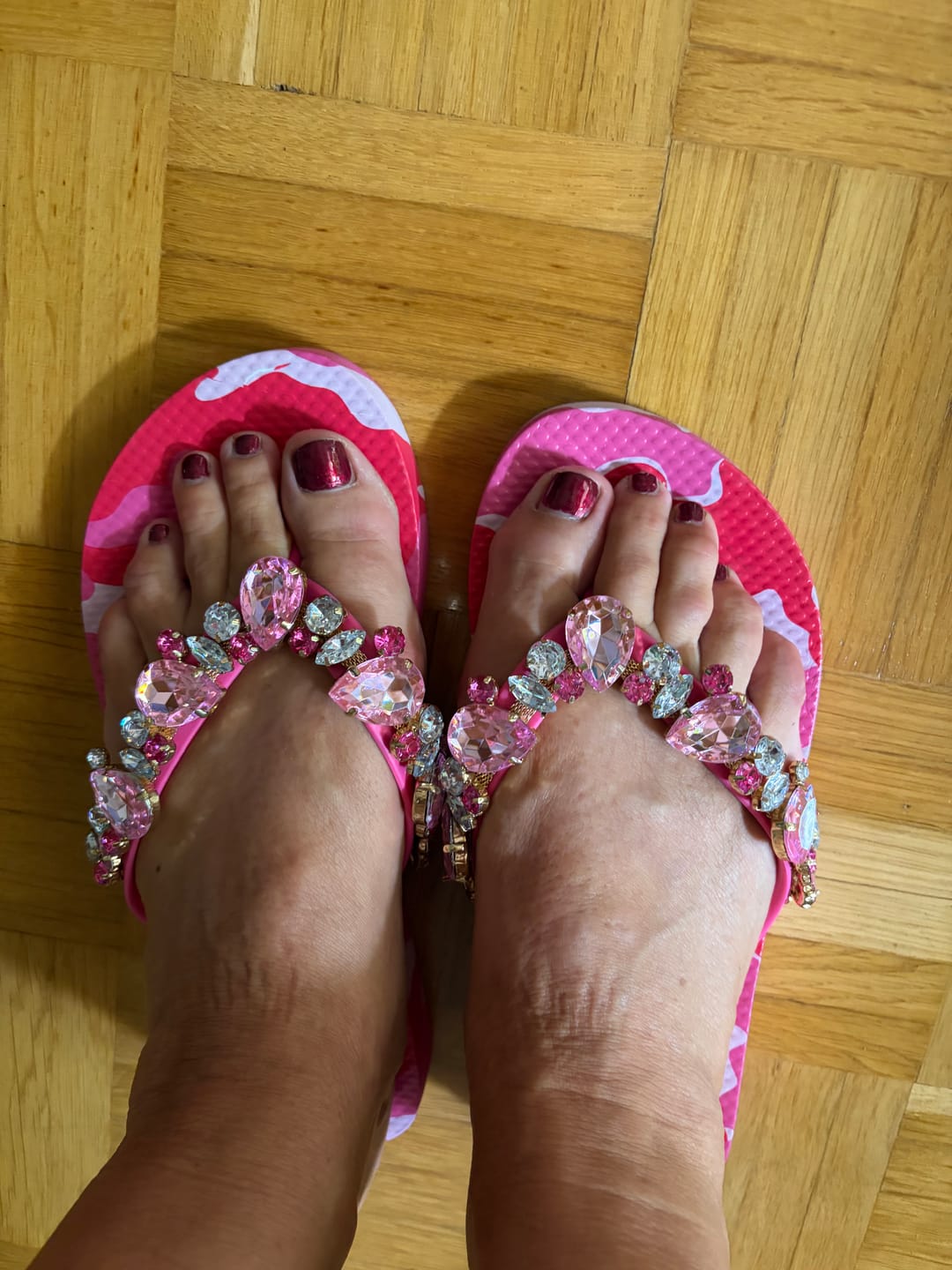 Customer photo review of Flip-Flop / Katja - Beige