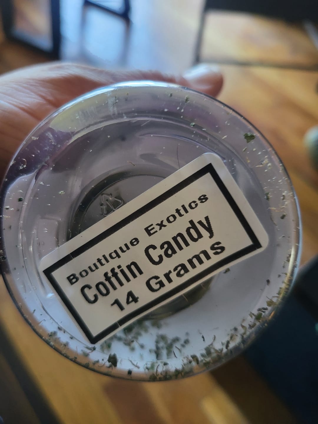 Customer photo review of Boutique Exotics - Coffin Candy - 14 Grams - Hybrid
