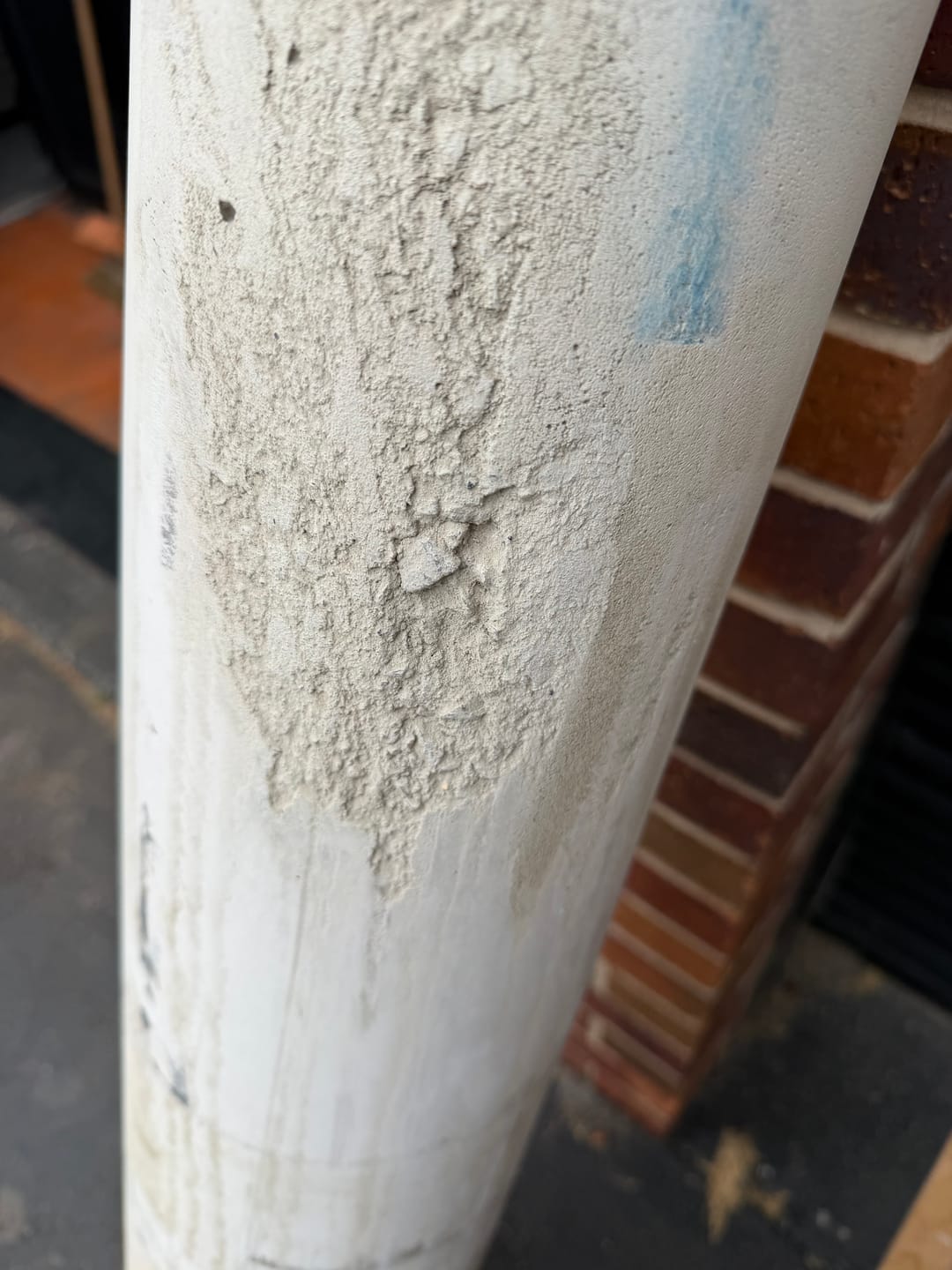 Customer photo review of Concrete Bollard 1370mm High