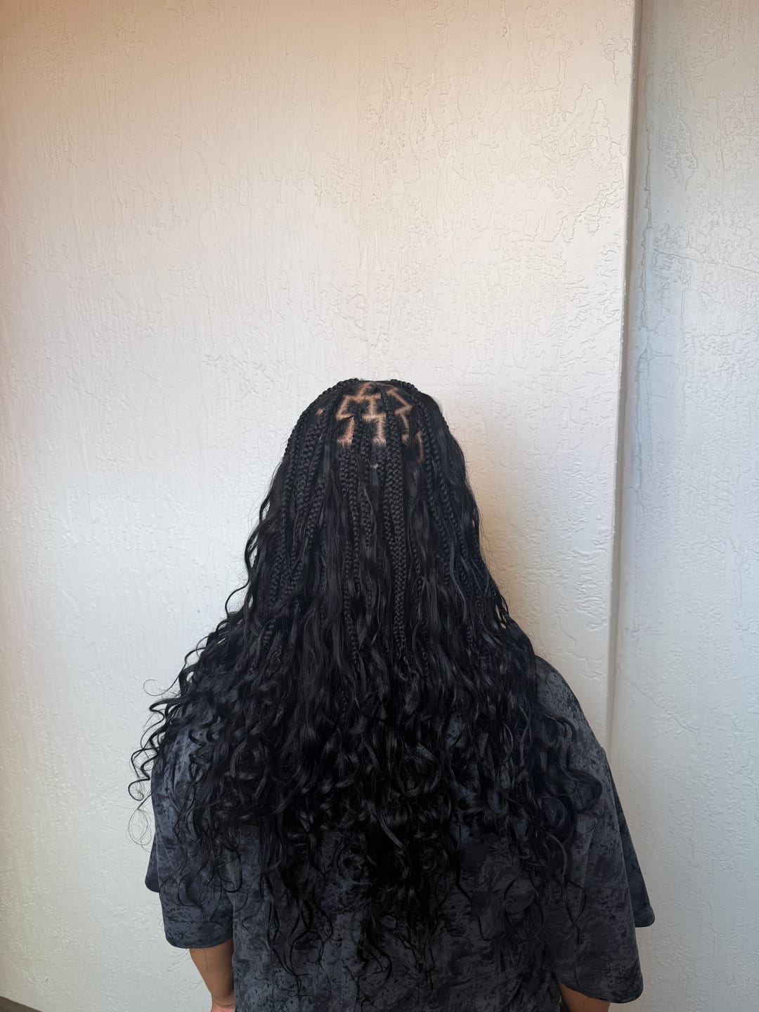 Customer photo review of Miracle Knots Crochet Hair Body Wave