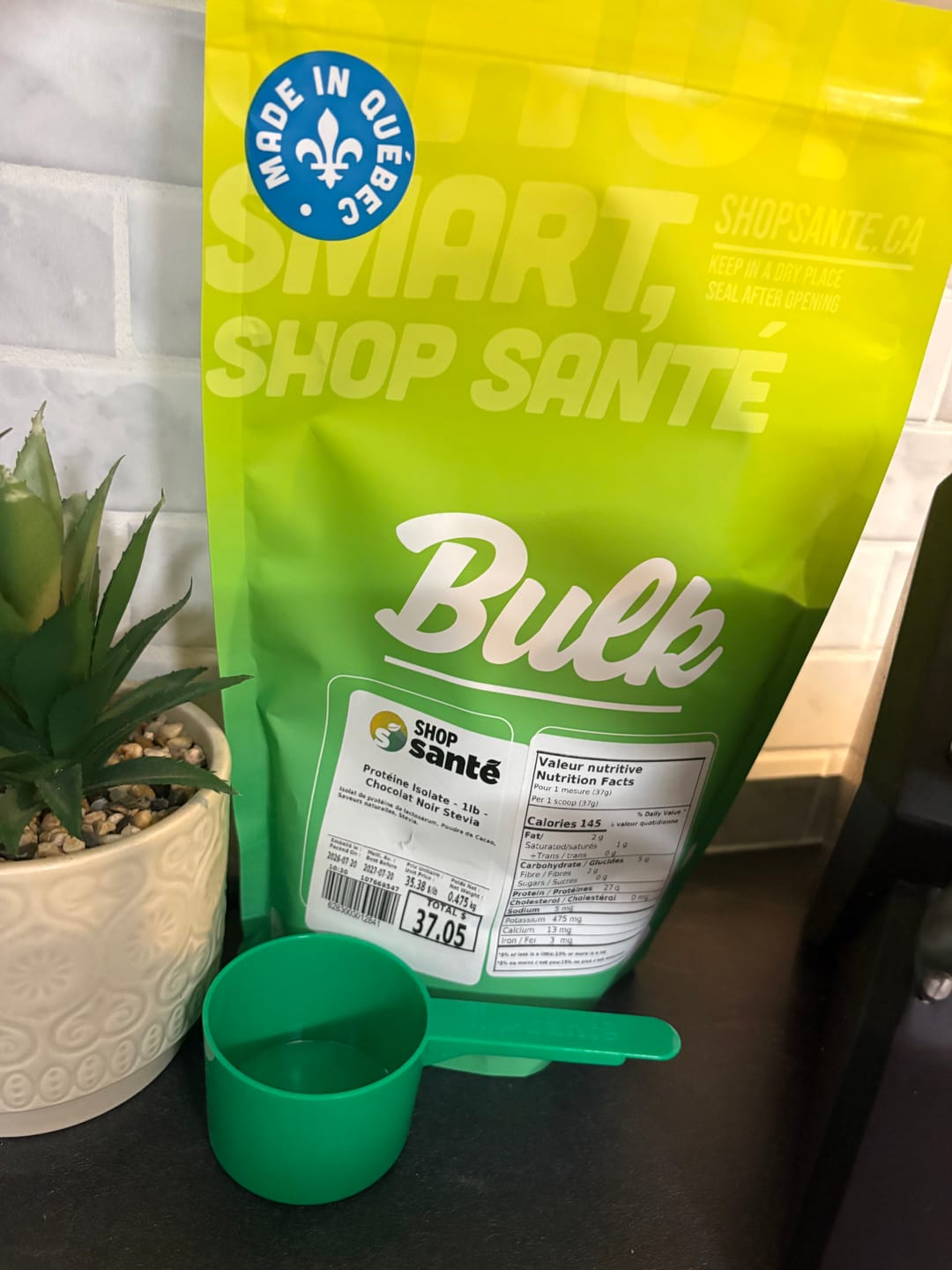 Customer photo review of VRAC - Protéine Isolate - 1lb