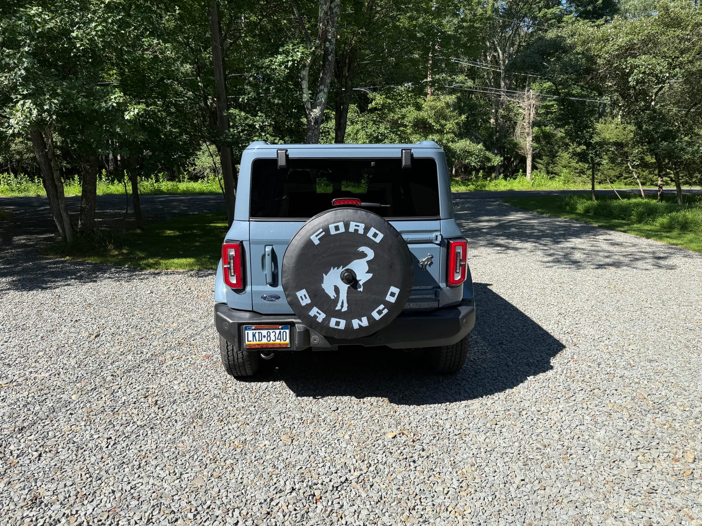 Customer photo review of CUSTOM Ford Bronco Tire Cover