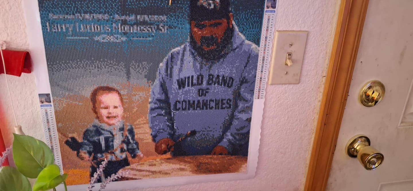 Customer photo review of Diamond Painting - Custom Photo