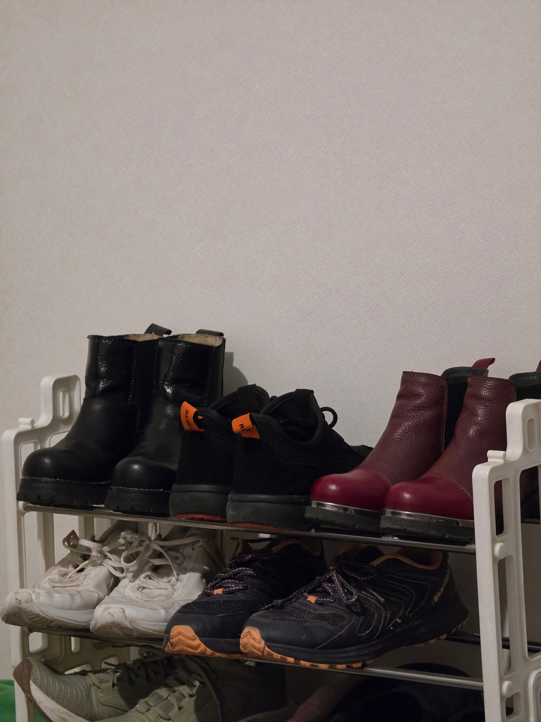 Customer photo review of Kit Limpieza Mantención Cuero Graso Liso Botines Zapatos Renovador