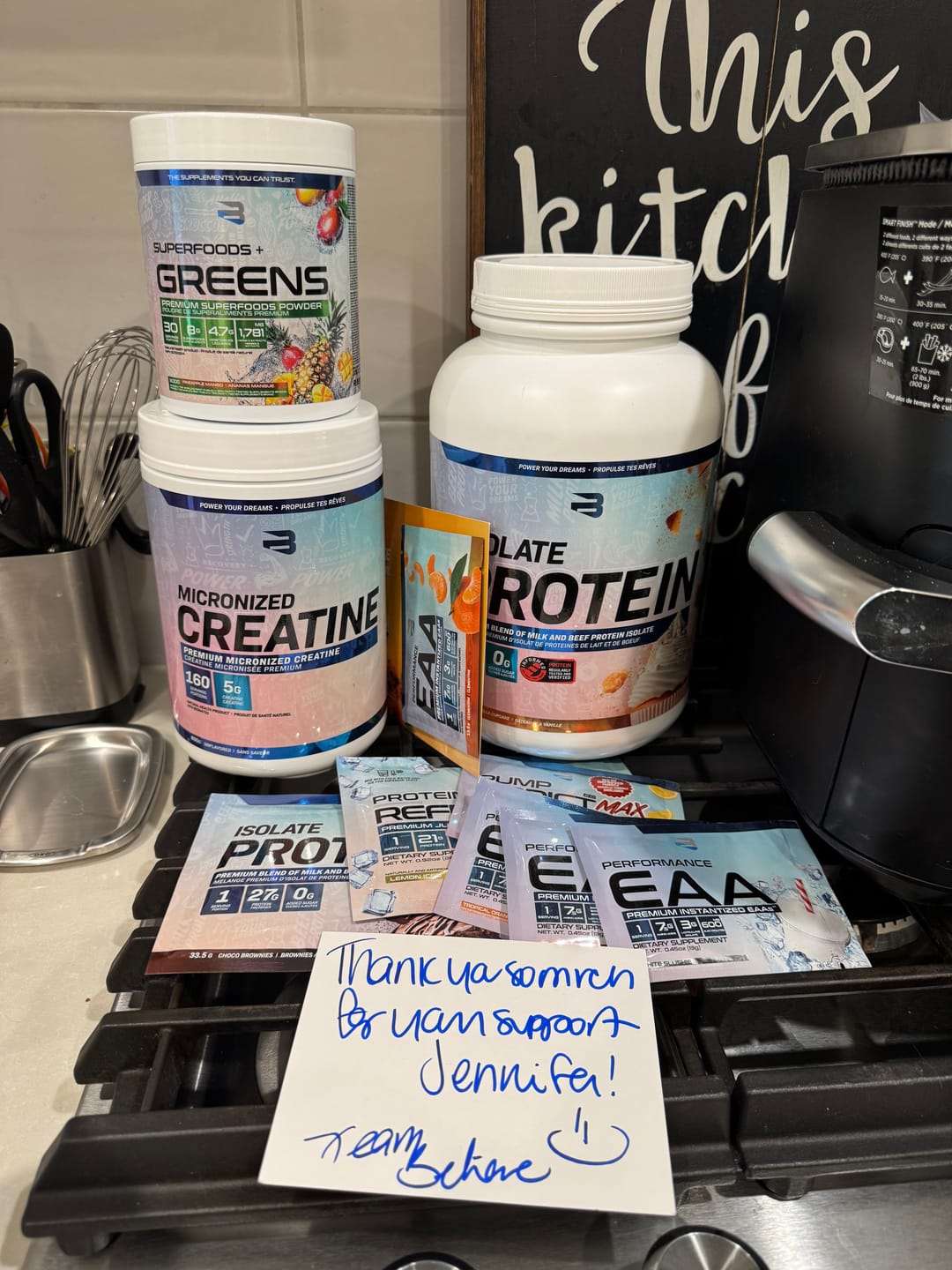 Customer photo review of Creatine