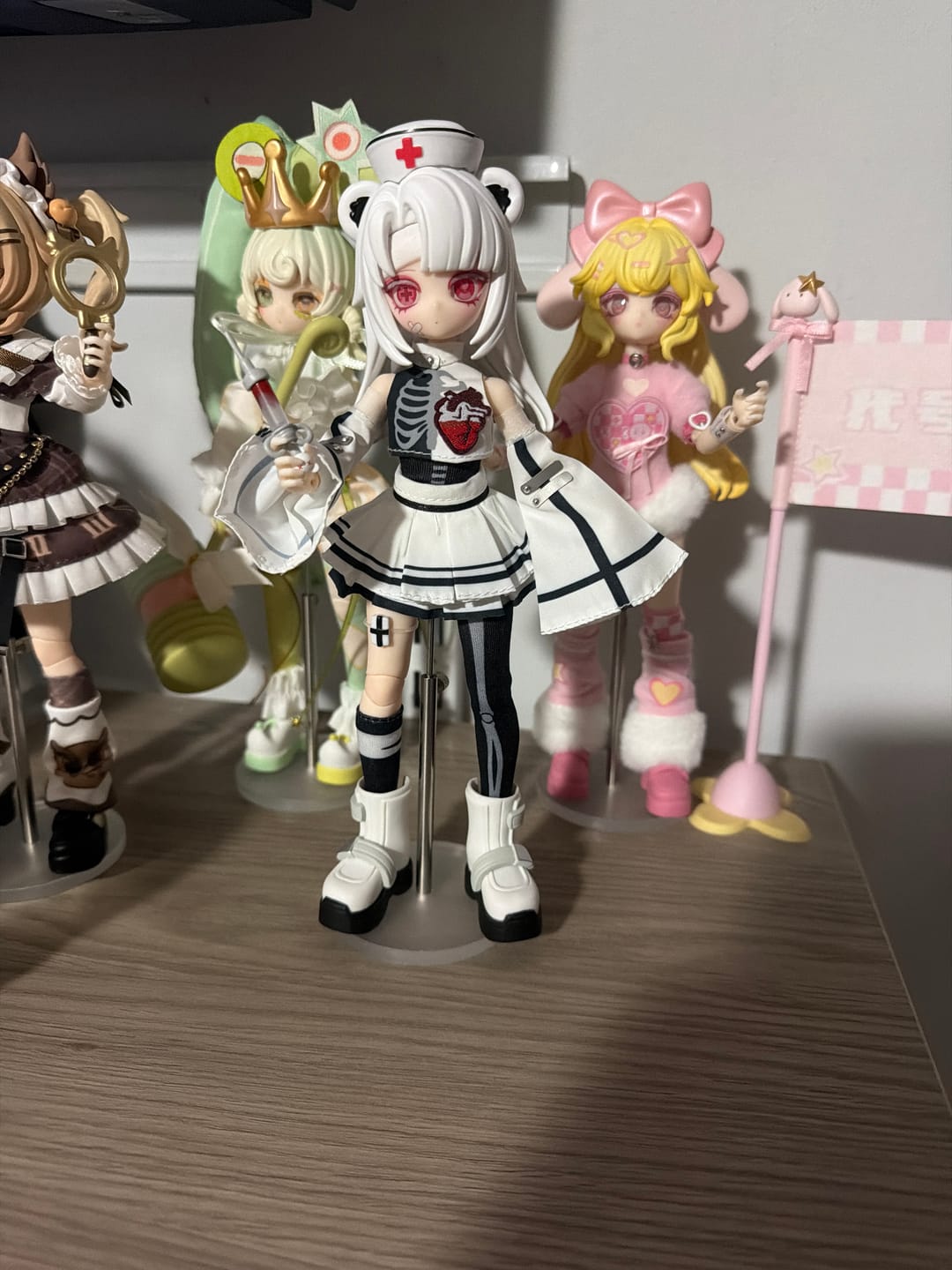 Customer photo review of Action Figure Doll Stand