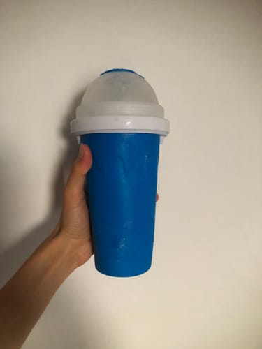 Customer photo review of Vaso Granizador Frozen Magic