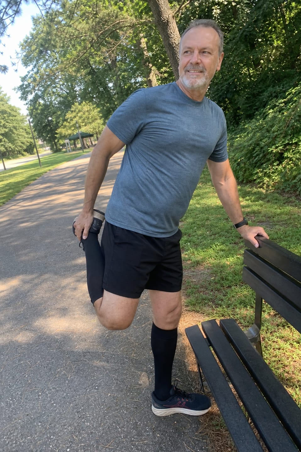 Customer photo review of Compression Socks for Men Everyday