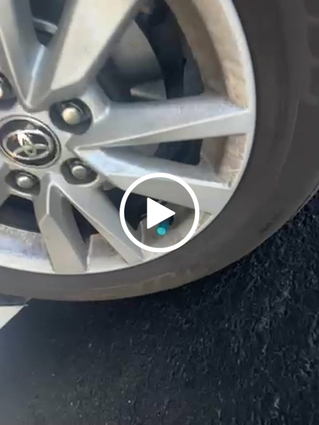 Customer video review of 80Eighty® Teal Valve Stem Caps
