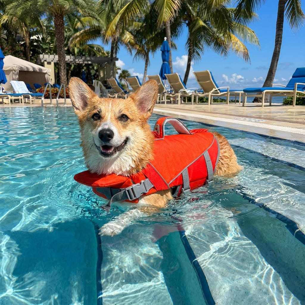 Customer photo review of Dog Life Jacket