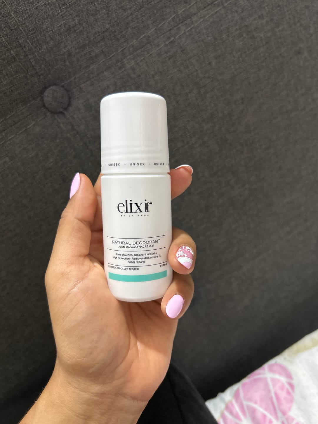 Customer photo review of Desodorante Natural Unisex