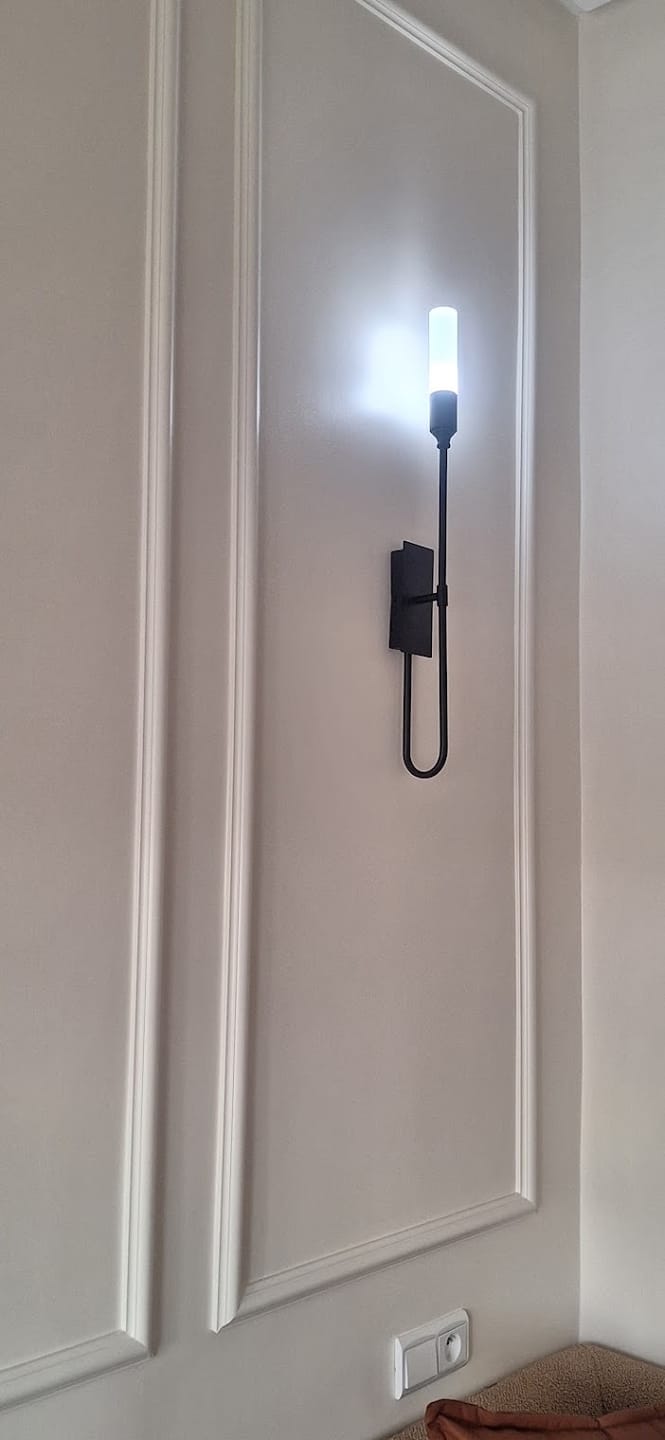 Customer photo review of Applique murale CANDELA Black