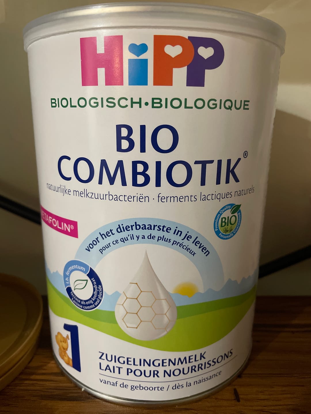 Customer photo review of HiPP Dutch Stage 1 Organic Combiotic Formula 800g