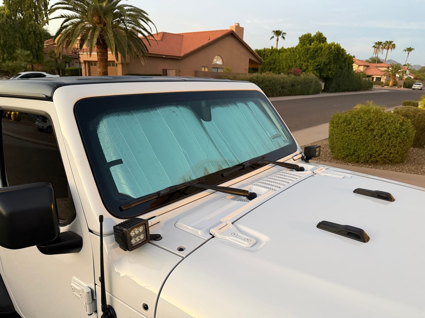 Customer photo review of OEM Cowl Wiper Panel Color Matched  JL JT 2018+