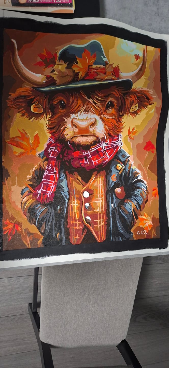 Customer photo review of Vache Highland style vintage
