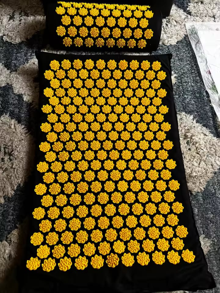 Customer photo review of Ancrage™ — Tapis et coussin d’acupression