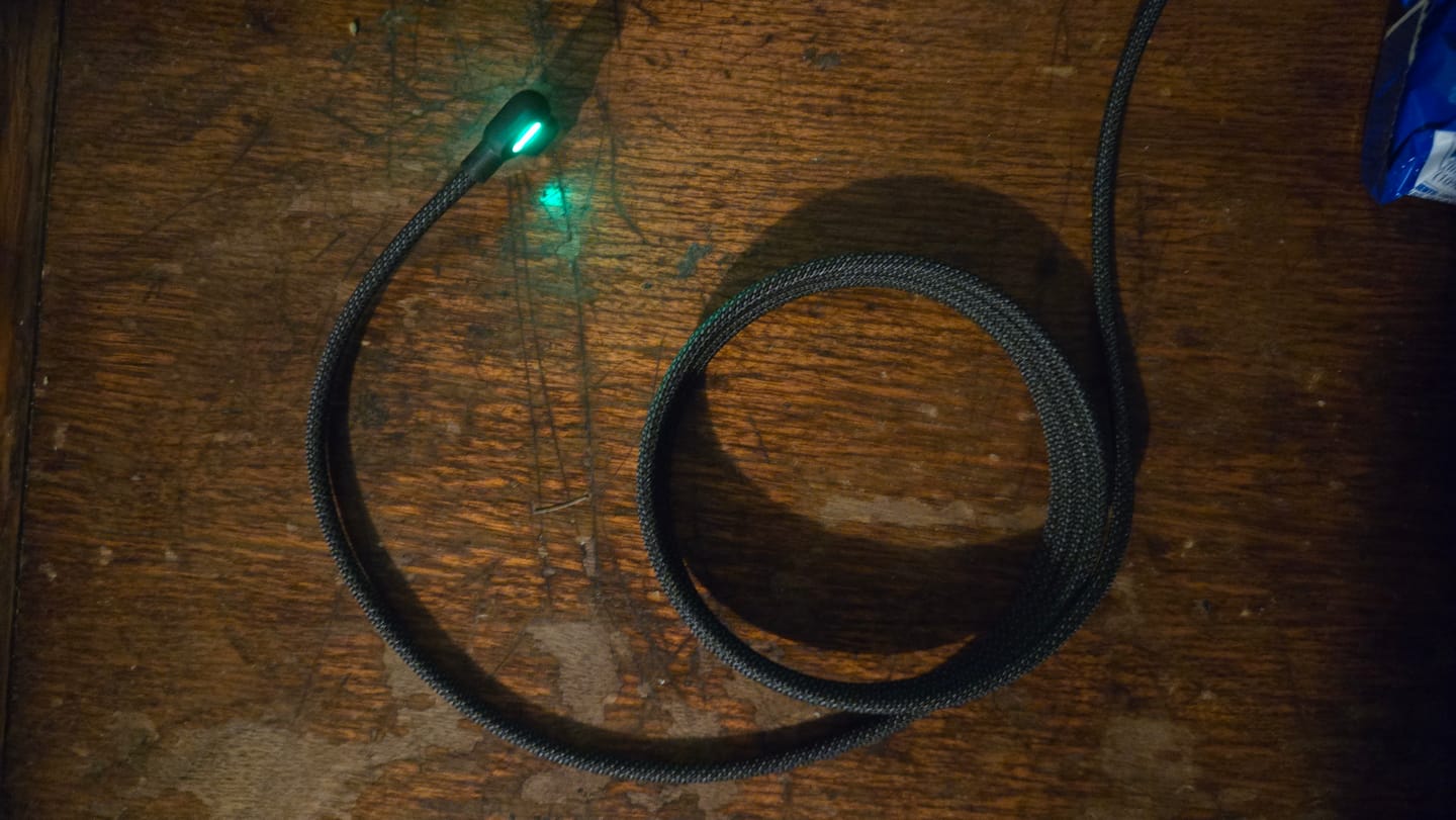 Customer photo review of Titan Smart Cable™ PRO