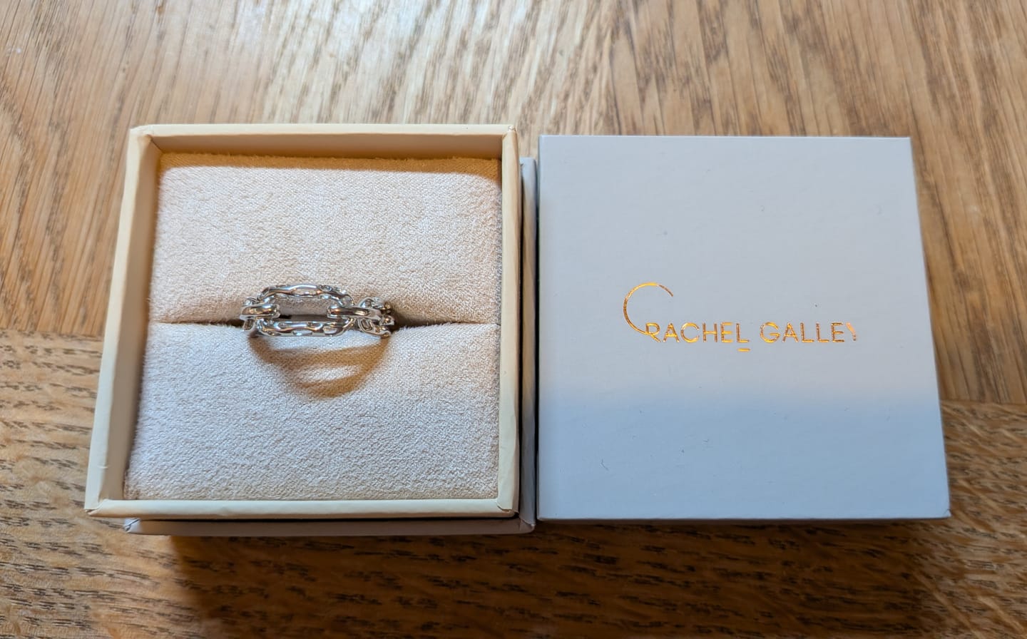 Customer photo review of Allegro Big Link Ring