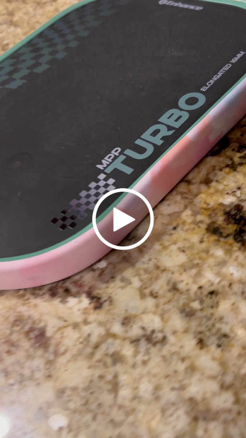 Customer video review of Candy Clouds Edge Tape (3 pack) - Pickleball Paddle Edge Tape