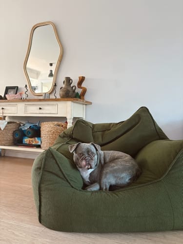 Customer photo review of DODO BEAN BAG - CORDUROY BABY PINK