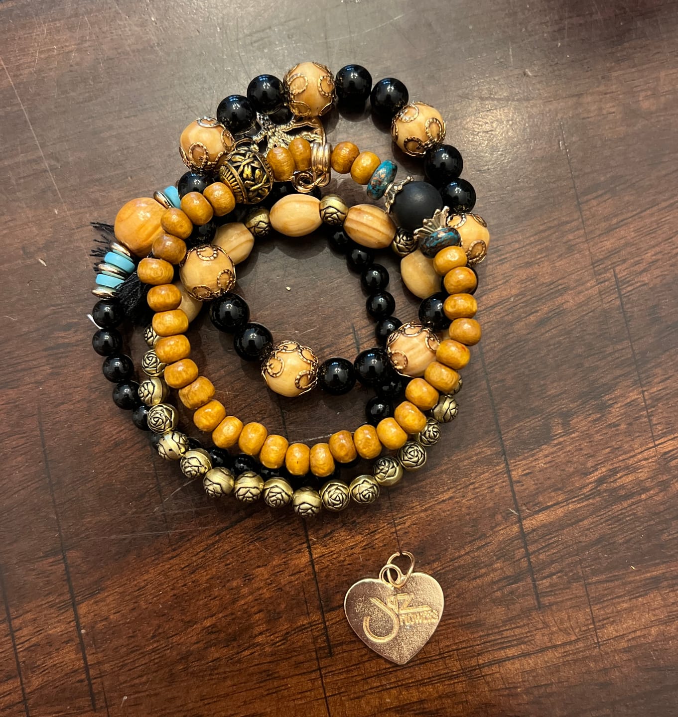 Customer photo review of Elise - Stretchy Doodah Stack Bracelet