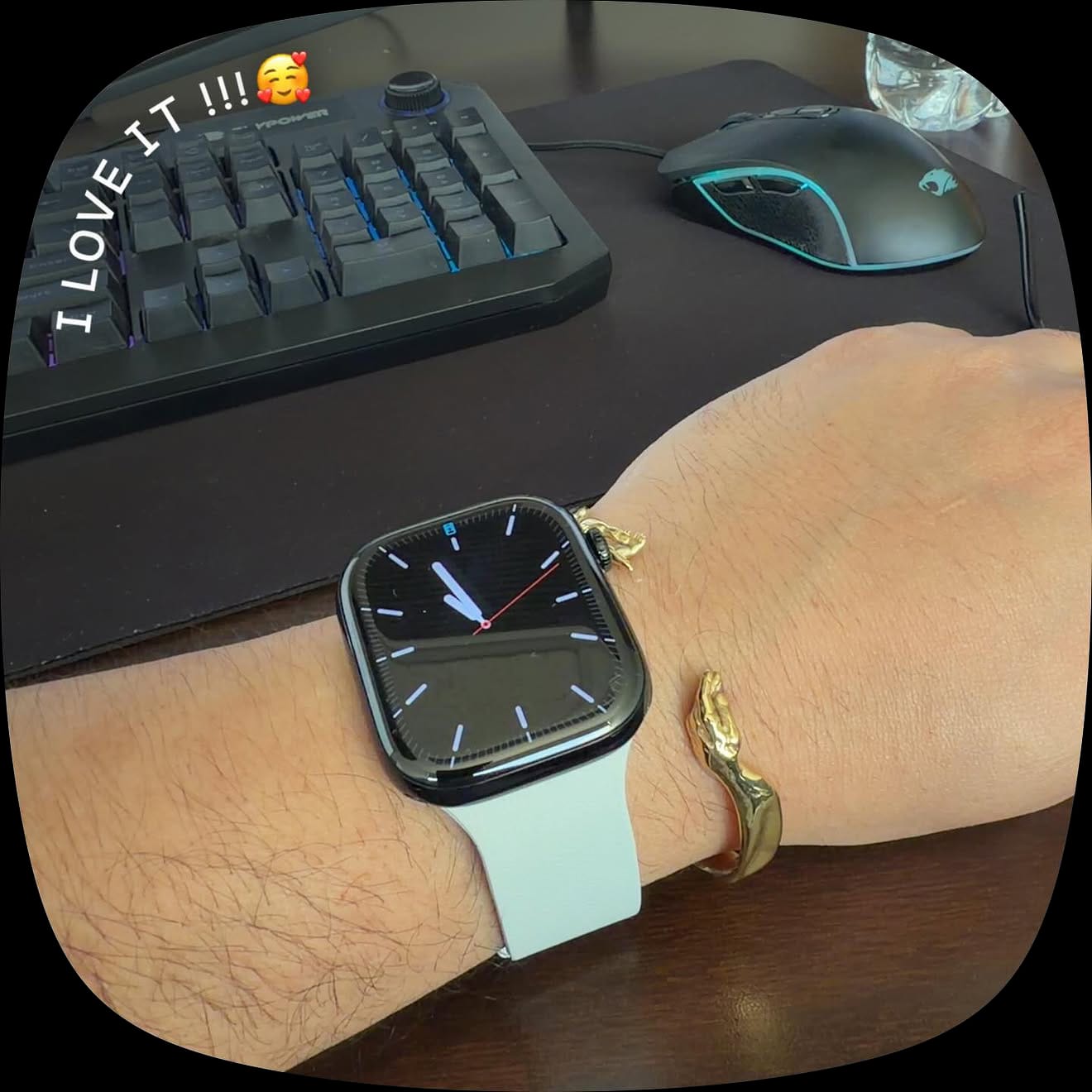 Customer photo review of Creation of Adam Cuff V2