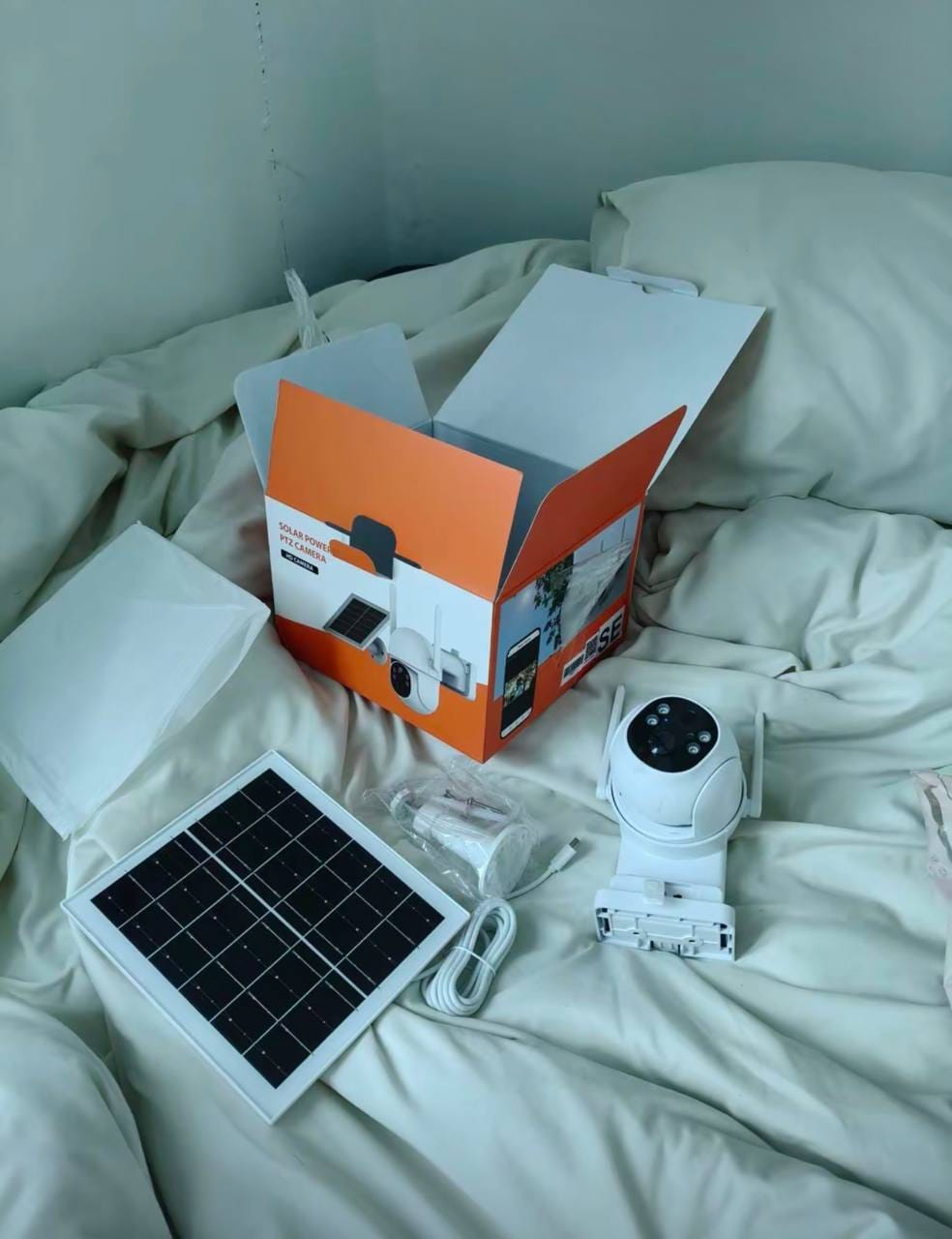 Customer photo review of 4G CCTV 2K HD 360° - Single & Dual Lens | No WiFi, No Power Needed | LIFETIME FREE 4G DATA INCLUDED