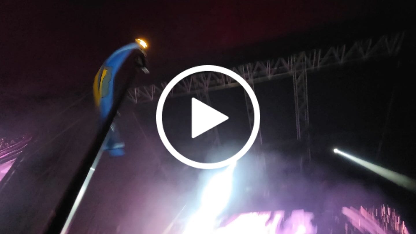 Customer video review of Personalised Standard Flag