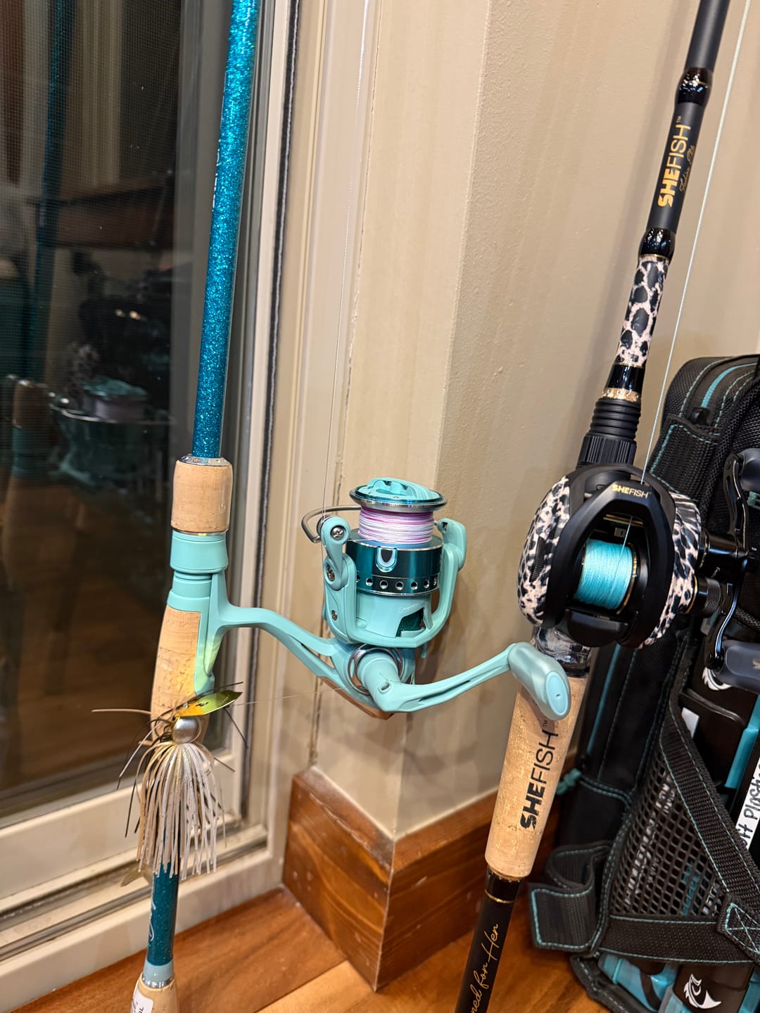Customer photo review of Miami Vibe - Pink, White, & Blue