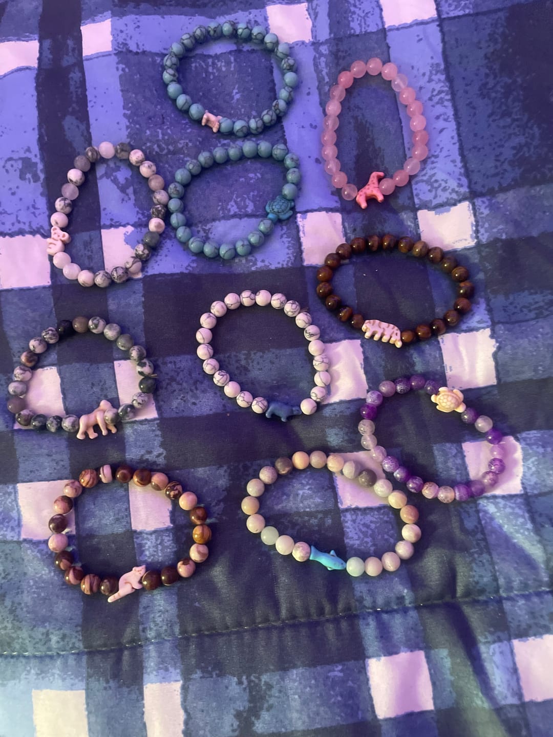 Customer photo review of The Shark Week Bracelet