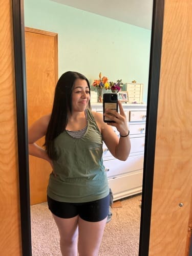 Customer photo review of Emoswim - 3 Piece Tankini Swimsuits for Women Tummy Control Bathing Suits