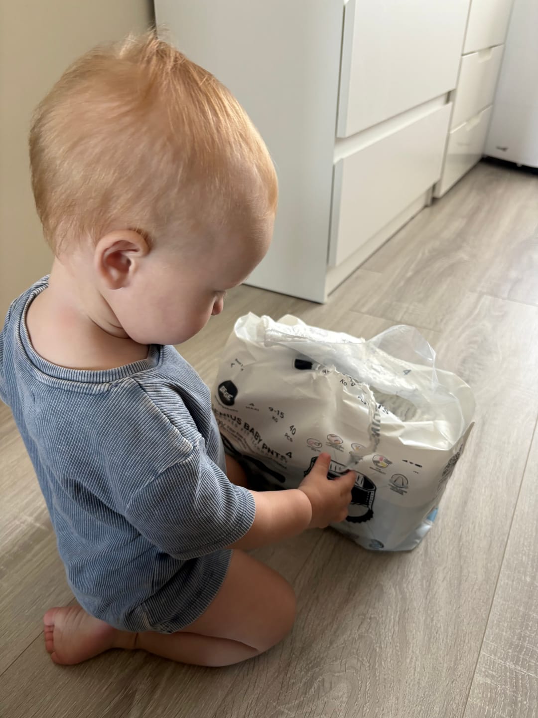 Customer photo review of PREMIUM GENIUS BABY PANTS