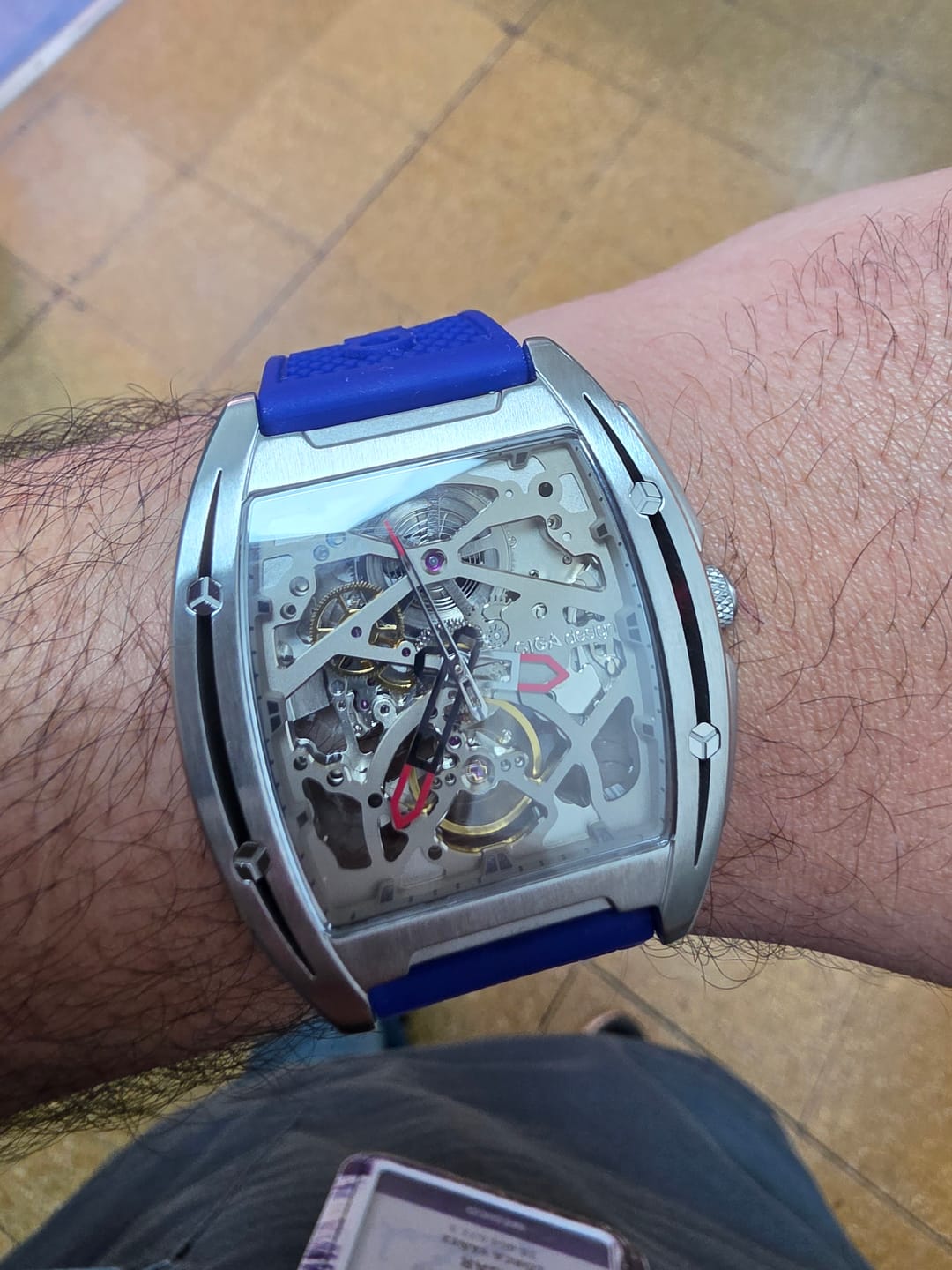 Customer photo review of Reloj Ciga Design (Z031-SS01-W5BU) Z Series Edge Automático Acero 40.8 mm Acero Azul