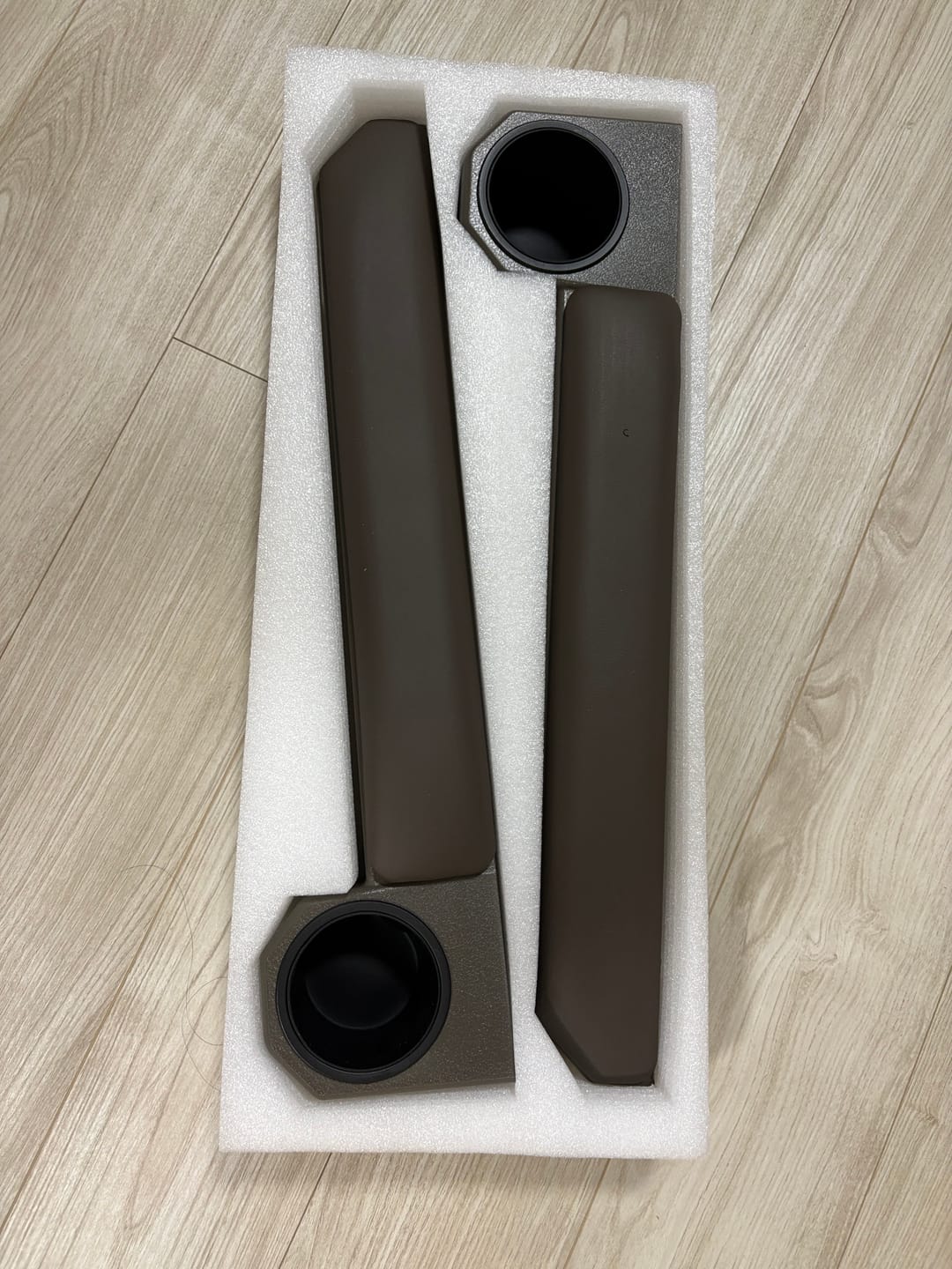 Customer photo review of Cup Holder Armrest Set