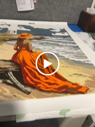 Customer video review of Lady by the Lighthouse