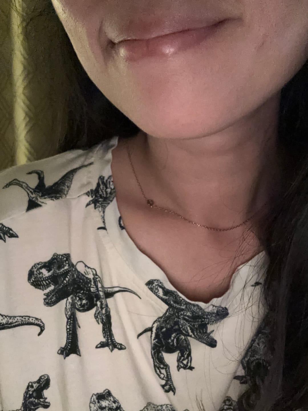 Customer photo review of Initial Chain Necklace