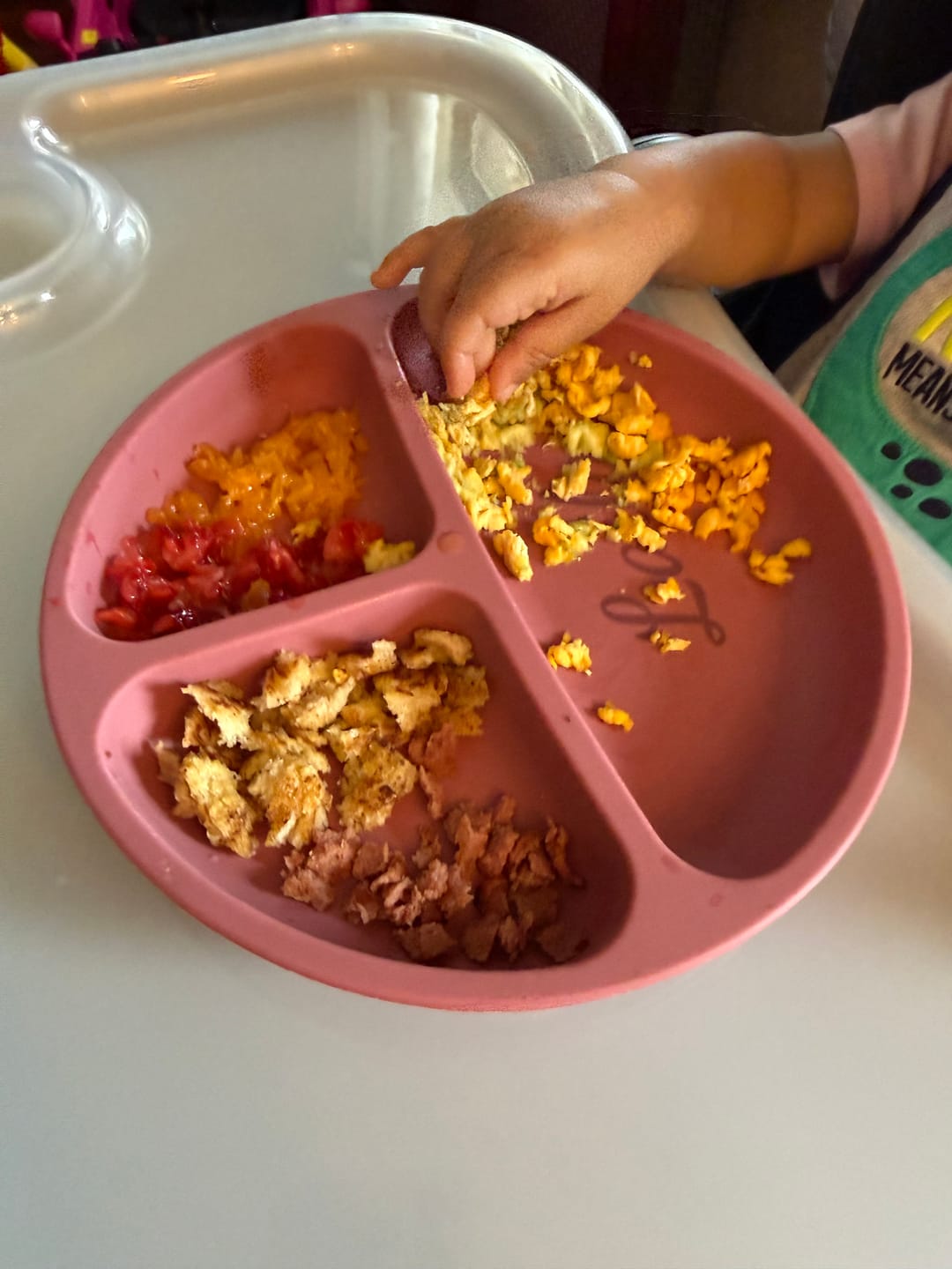 Customer photo review of Noah + Nori™ Personalized Baby Feeding Set
