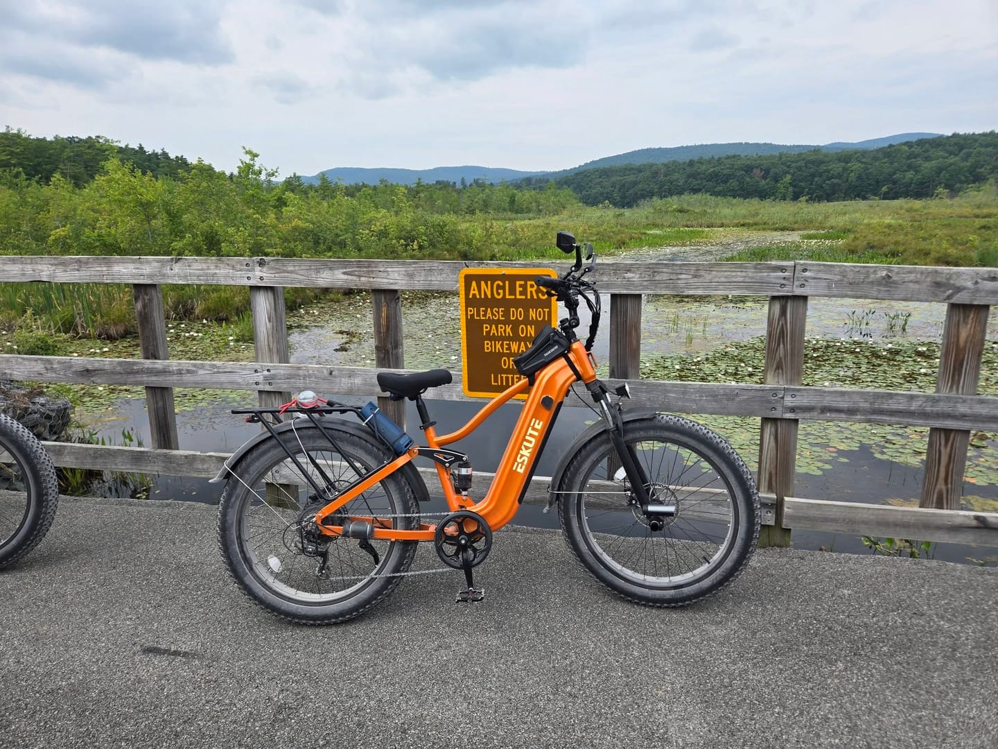 Customer photo review of Eskute® C300R ST All-Terrain Electric Bike