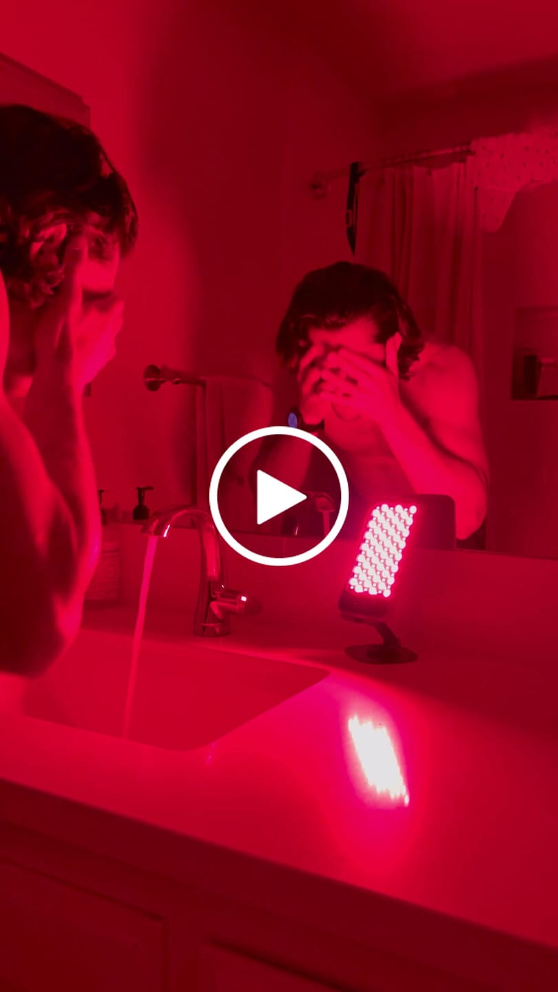 Customer video review of Red & Infrared Light Panel