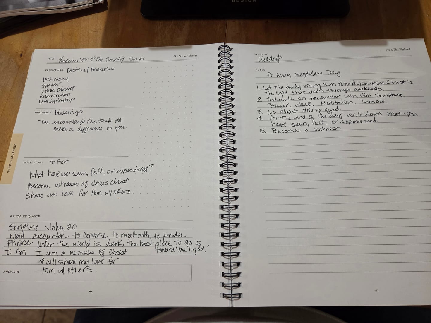 Customer photo review of General Conference Workbook Subscription