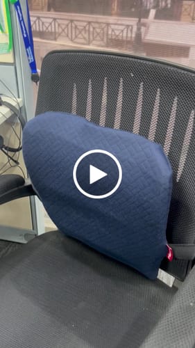 Customer video review of Ruf- Full back Support Pillow