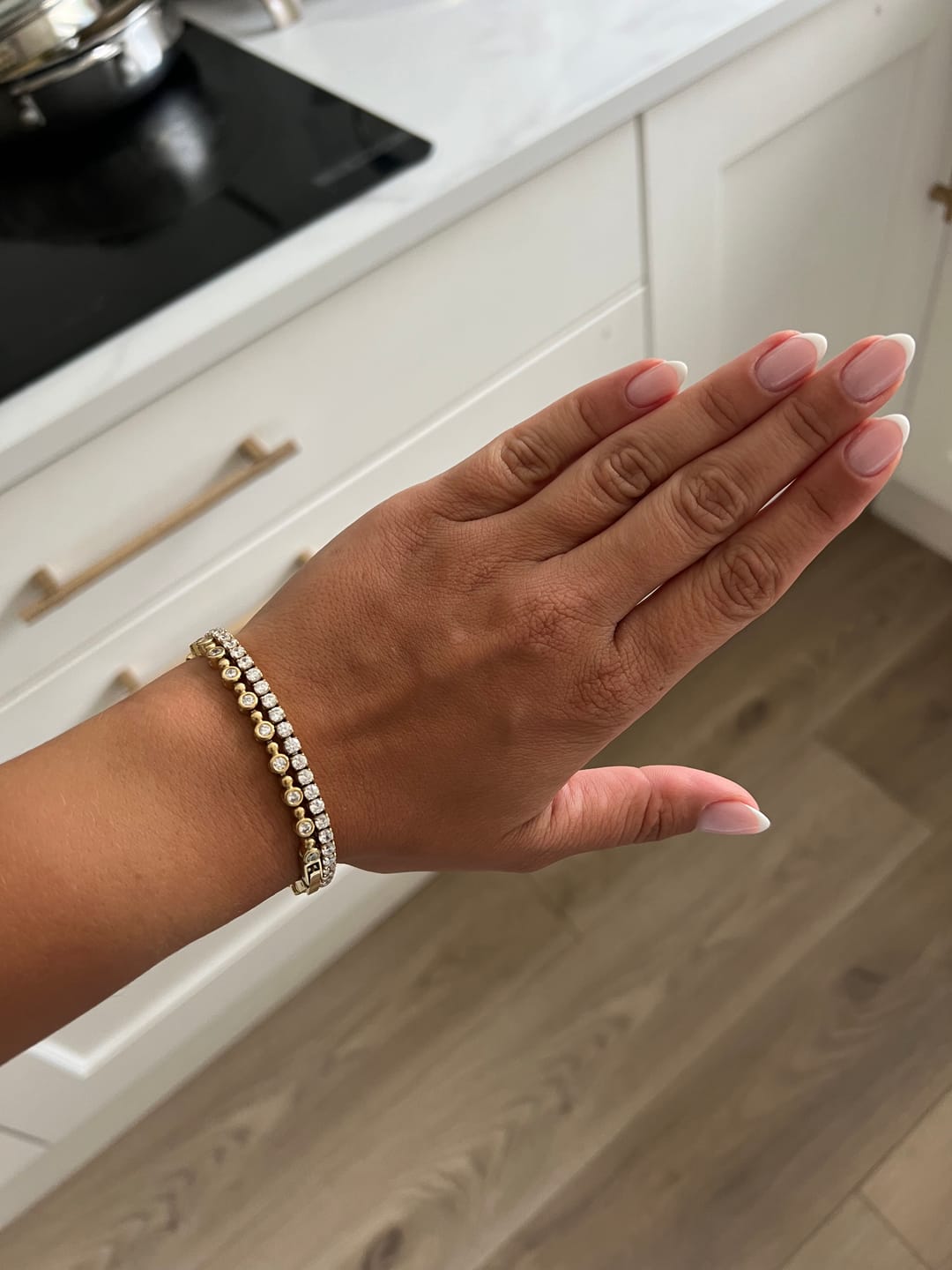 Customer photo review of Luxe Tennis Bracelet