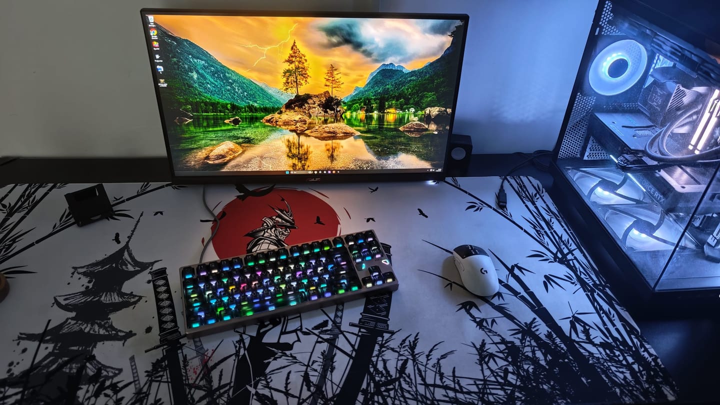 Customer photo review of ATK x QK Hex80 Alüminyum Klavye (Manyetik Switch / HE)