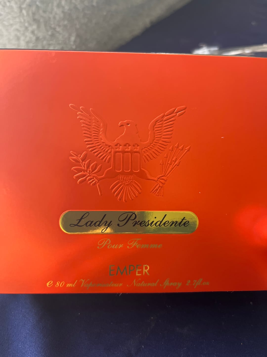 Customer photo review of Lady presidente Emper Perfumes 80ml