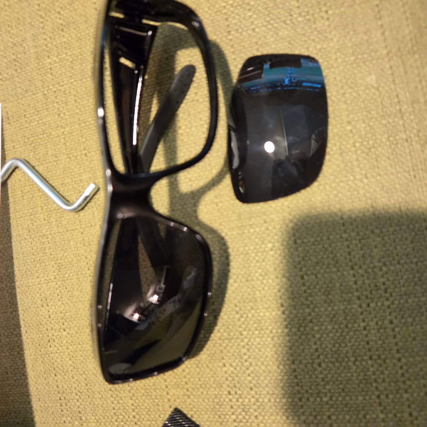 Customer photo review of OverShade™ Polarized Fit-Over Sunglasses